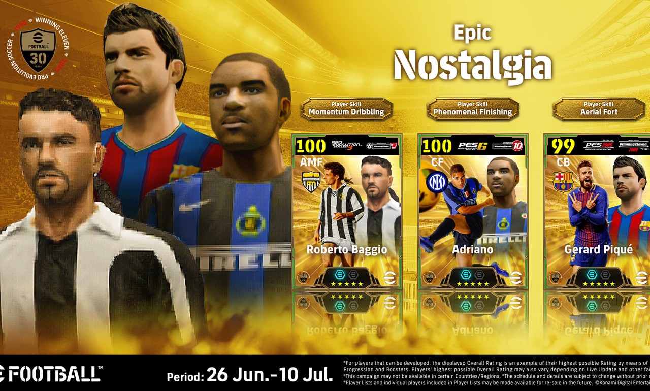 konami-efootball-serisinin-30uncu-yilina-ozel-icerik-donemini-baslatti-0-3DxPj3fC KONAMI, eFootball serisinin 30'uncu yılına özel içerik dönemini başlattı